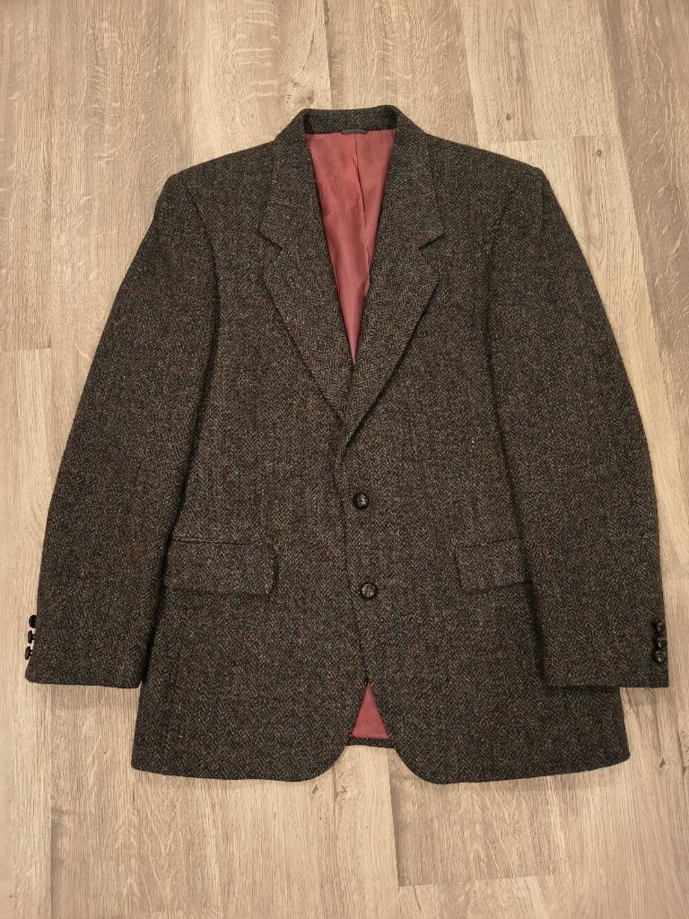 Vintage 90s Harris Tweed Blazer 40R